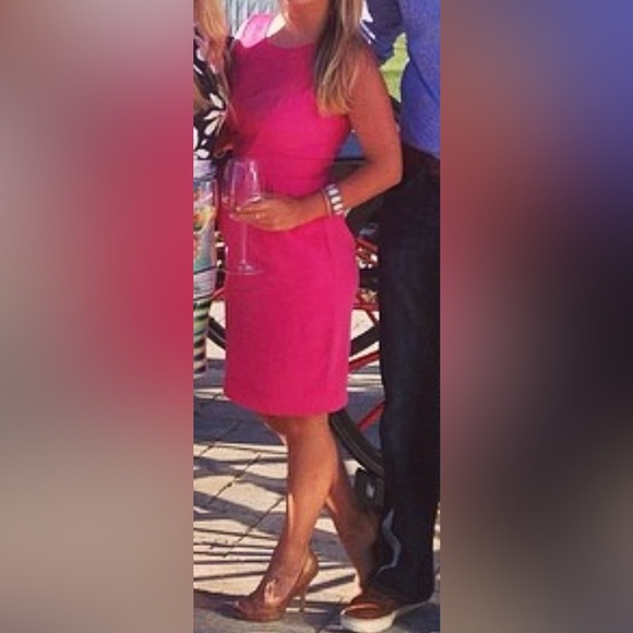 BCBGMaxAzria Pink and Gold Dress - Picture 3 of 4